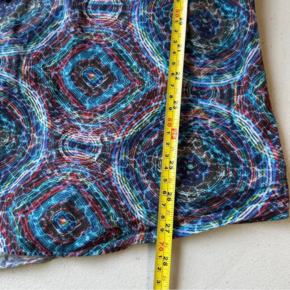 Jared Lang Blue and Red Casual Button Down Shirt - Picture 4 of 7